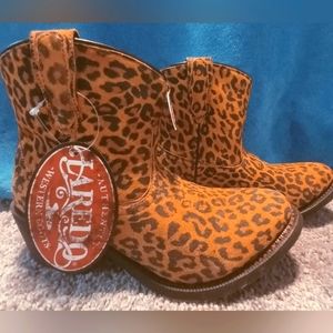 Women’s Laredo Leopard print boots